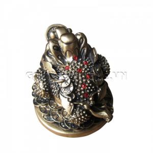 Tượng Cóc Thiềm Thừ Ngậm Tiền (size trung)