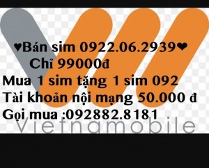 Sim số đẹp siêu rẻ