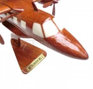 Mô hình Máy Bay Gỗ Mitsubishi MU-2