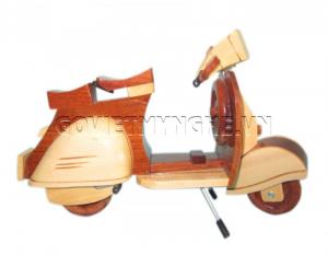 Mô hình xe gỗ VESPA màu (loại 2)