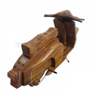 Mô hình xe gỗ Lambretta