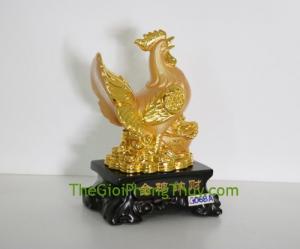 Gà vàng đuôi vểnh đế gỗ FG068A