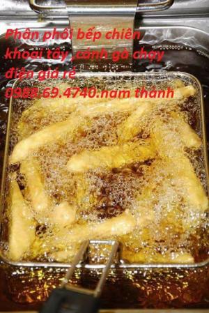 Bếp chiên đôi cánh gà giá rẻ