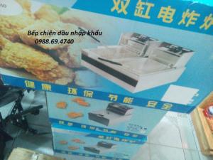Bếp chiên đôi cánh gà giá rẻ