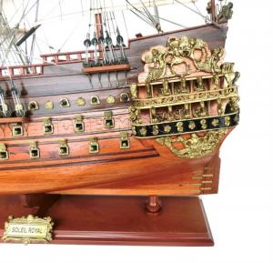 Mô hình thuyền chiến cổ Soleil Royal 80cm
