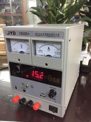 Máy đo sóng và cấp nguồn jyd 1503d+ (15v-3a)