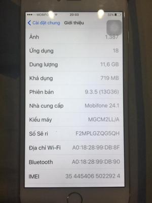 Iphone 6 Plus Gold 16 Gb Mỹ