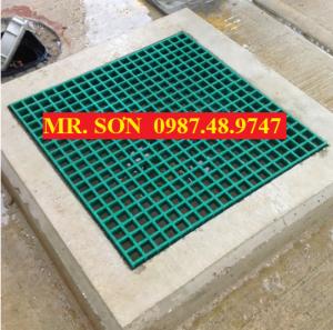 nắp hố ra chống ăn mòn, chổng rỉ sét, chịu va đập
