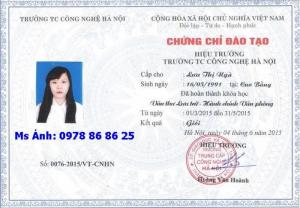 Hạ Long: Bồi dưỡng Nghiệp vụ Văn thư lưu trữ - Hành chính văn phòng: 0978 86 86 25