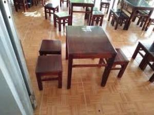 Ghế gỗ chân sắt giá rẻ