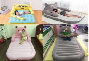 Nệm hơi hình thú độc đáo, ngộ nghĩnh, đáng yêu + Tặng Kèm Bơm Hơi - MSN383109