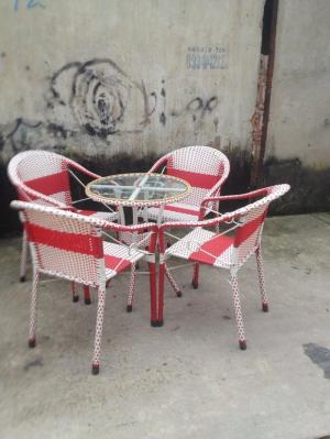 Bộ ghế bông tròn