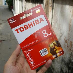 Thẻ nhớ 8GB TOSHIBA Chính Hãng