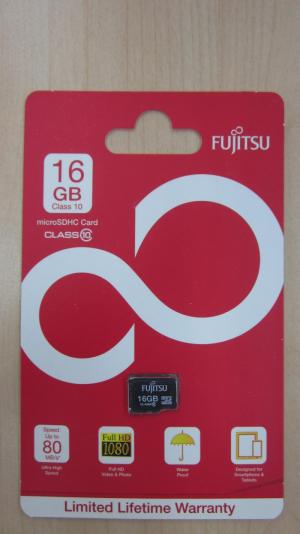 Thẻ nhớ Fujitsu 16GB microSD CL10 HLACC1026C-N1