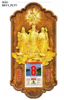Lịch gỗ phong thuỷ