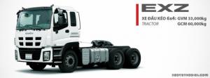 Bán xe đầu kéo Isuzu EXZ 6x4 2 Cầu Nhập khẩu Nhật Bản 2016 giá 2 tỷ 020 triệu
