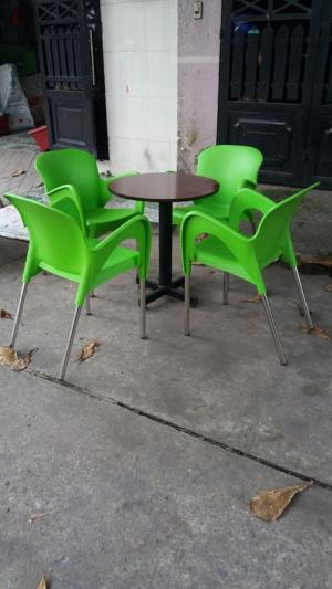 Thanh lý gấp bàn ghế nhựa cafe giá rẻ