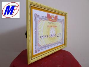 Bán khung giấy khen nhựa giả gỗ khung