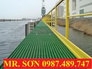 sàn thao tác chống trượt, chống ăn mòn