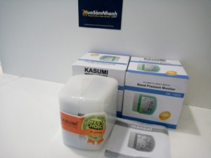 Máy đo huyết áp cổ tay KASUMI (TRẮNG) - Đo chính xác, nhỏ gọn, thuận tiện - MSN383037