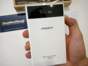 Pin Sạc Dự Phòng PISEN 10000mAh Màn Hình LCD Chính Hãng, Chất Lượng Tốt - MSN181007