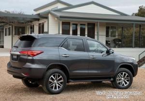 Nhận Đặt Hàng Mua Toyota Fortuner 2018 Máy Xăng 2 Cầu Số Tự Động Mẫu Mới Nhập Khẩu Màu Xám Tại HCM