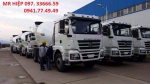 Xe bồn trộn ShacMan bền vững tiến bước.