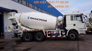 Xe bồn trộn ShacMan bền vững tiến bước.