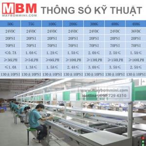 Máy bơm lọc nước RO 24V 100G