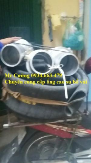 Ống cao su bố vải phi 100