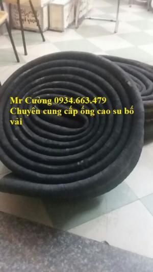 Ống cao su bố vải phi 120