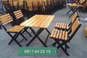 Bàn ghế giả mây sân vườn giá chuẩn