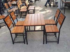 Bàn ghế giả mây sân vườn giá chuẩn