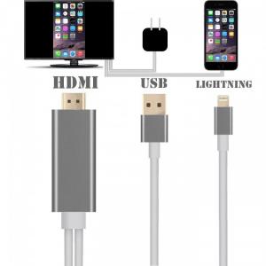 CÁP IPHONE 5 6 RA HDMI - Lightning to HDMI