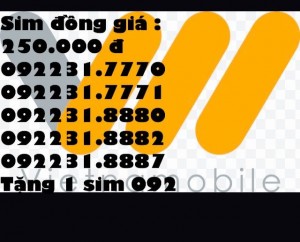 Sim đồng giá mua 1 tặng 1