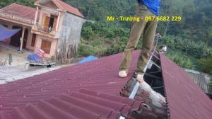 Tấm lợp chống ồn