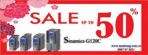 TIẾT KIỆM 50% BIẾN TẦN SIEMENS G120C NGAY TRONG DỊP ĐẦU NĂM MỚI 2017 NÀY.