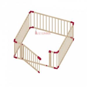 Cũi PlayPen 3D 4 cánh