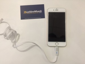 Cáp sạc BASEUS thông minh tự động ngắt cho iPhone 5/6 2.1A