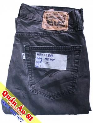 Quần jean Levi 505 màu lông chuột Shop Quần Áo SI GV