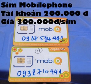 Sim số đẹp nobilephone tài khoản 200.000 đ