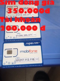 Sim đẹp Mobilephone có sẵn 200.000 đ