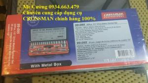 Bộ típ 1/2’ 6 cạnh 17 chi tiết CROSSMAN 99-097 mới 100%