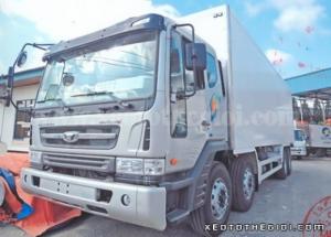 Bán Xe Daewoo Cargo M9CEF đông lạnh 19 tấn, Nhập khẩu 2016! TẶNG đóng thùng