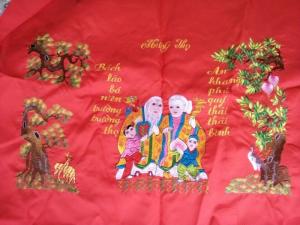 tranh mừng thọ