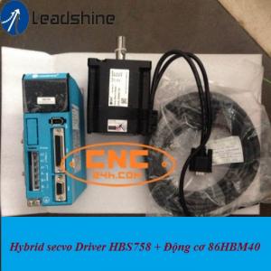 Bộ 4Nm Leadshine Driver HBS86H + Động cơ 86HBM40-1000