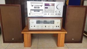 AMPLI ĐÈN + LOA PIONEER C-300
