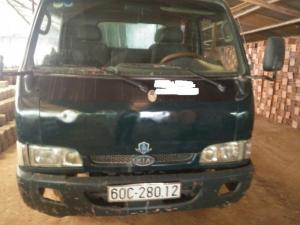 Bán xe KIA 1,4 tấn đời 2005, xe thùng kín chở gạch mở banh bửng.
