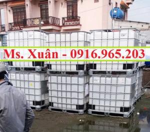 Bồn nhựa IBC 1000 lít đựng dung môi công nghiệp