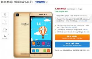 Bán em mobiistar lai z1 gold